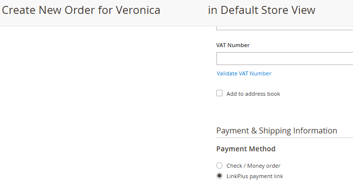 Magento-plugin-LinkPlus-order-creation